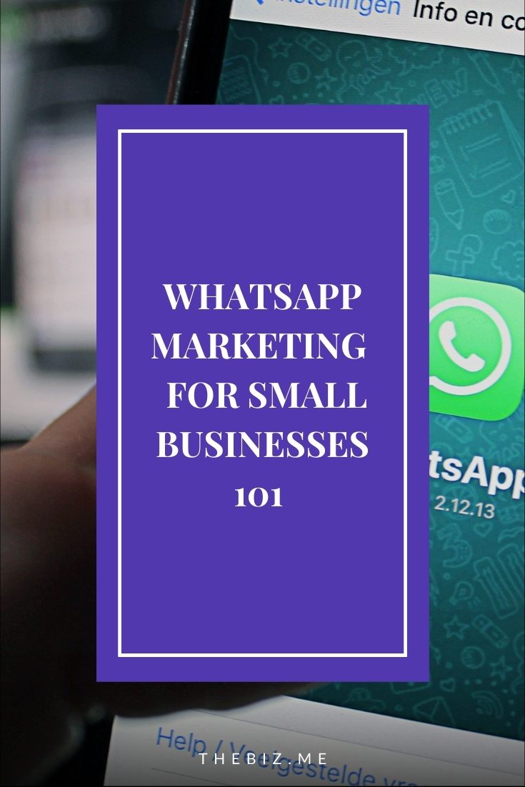 WhatsApp marketing strategy small businesses