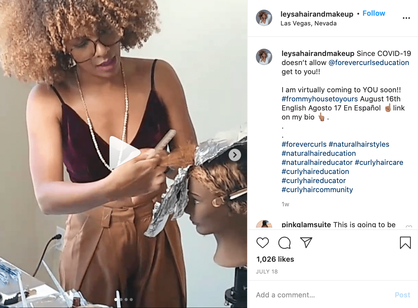 Hair Salon Instagram Accounts