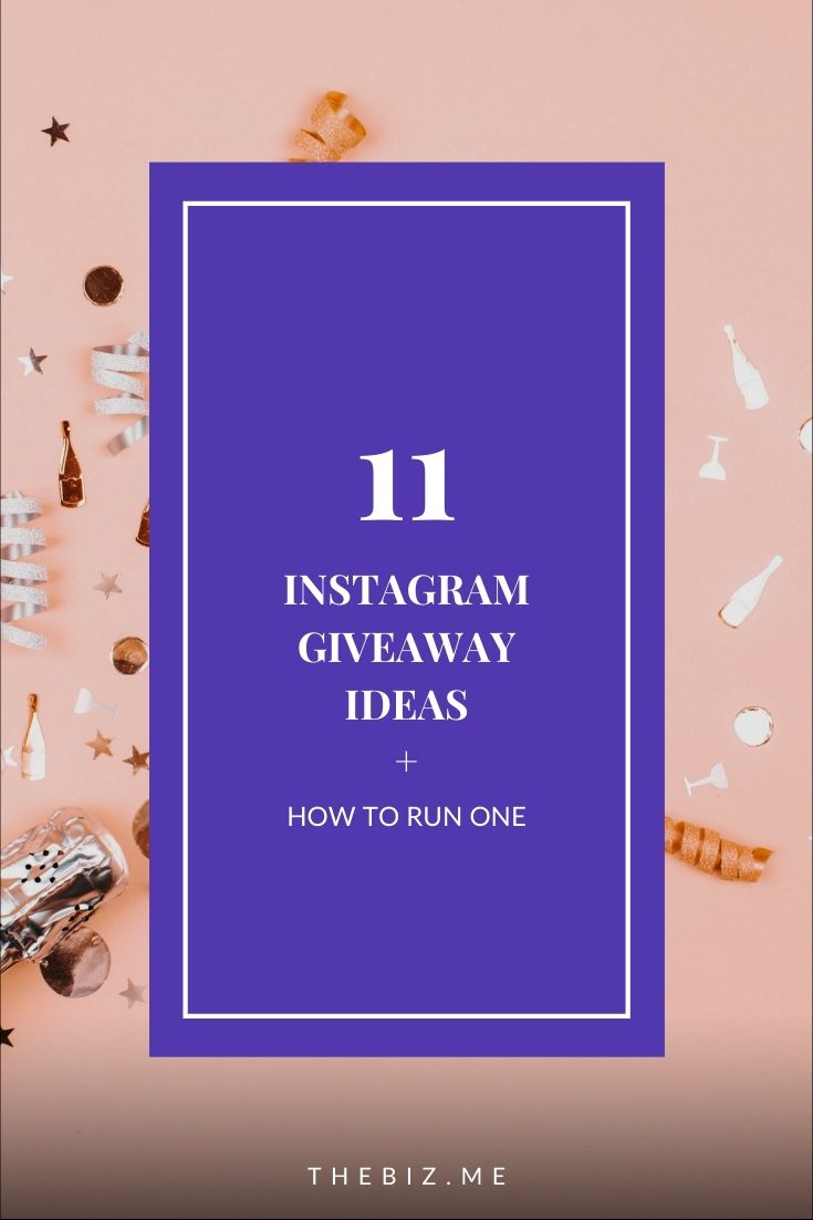 instagram giveaway ideas