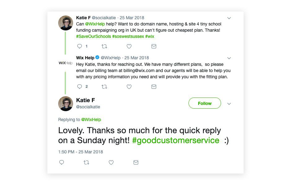 Customer Service on Social Media fix