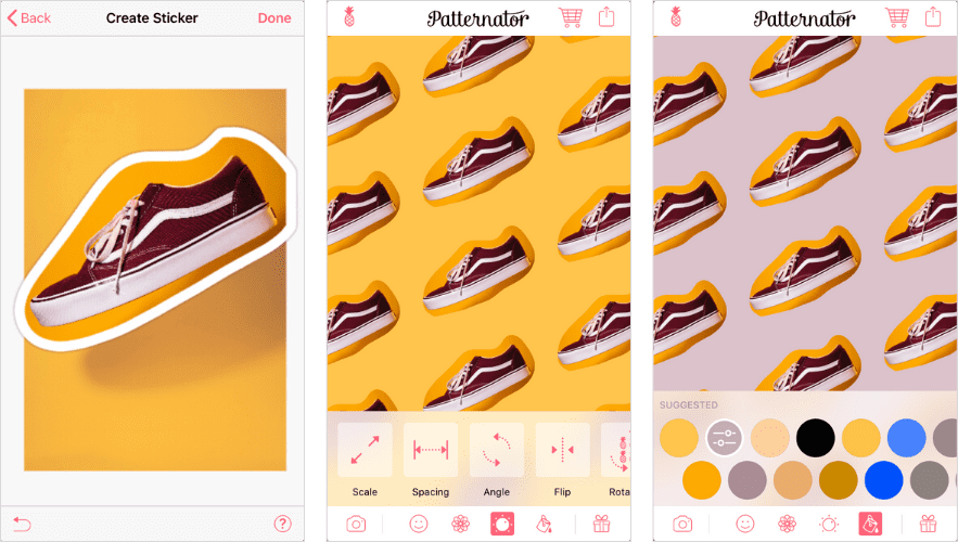 best apps for Instagram stories patternator