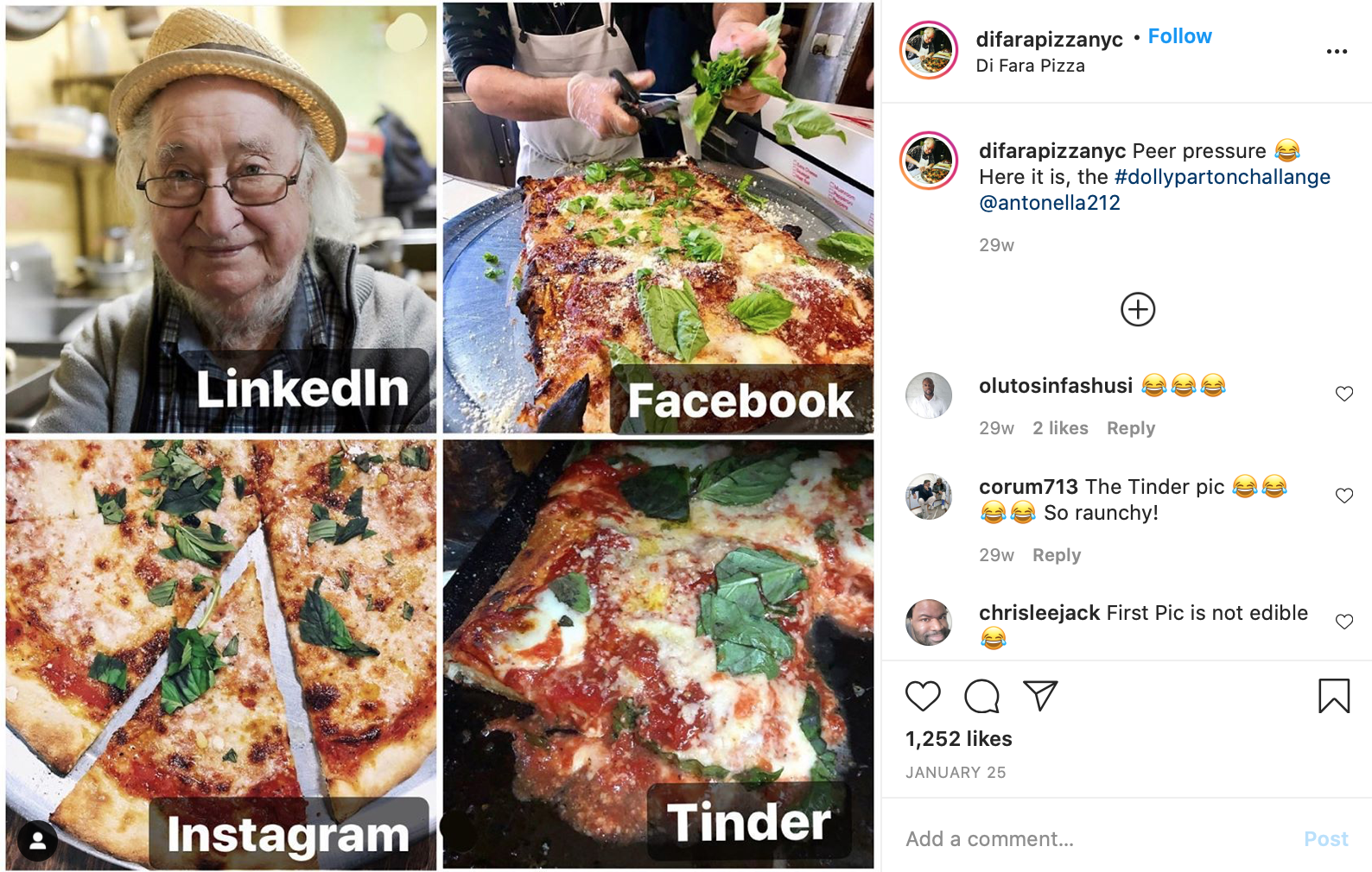 best pizzeria instagram posts di para pizza nyc