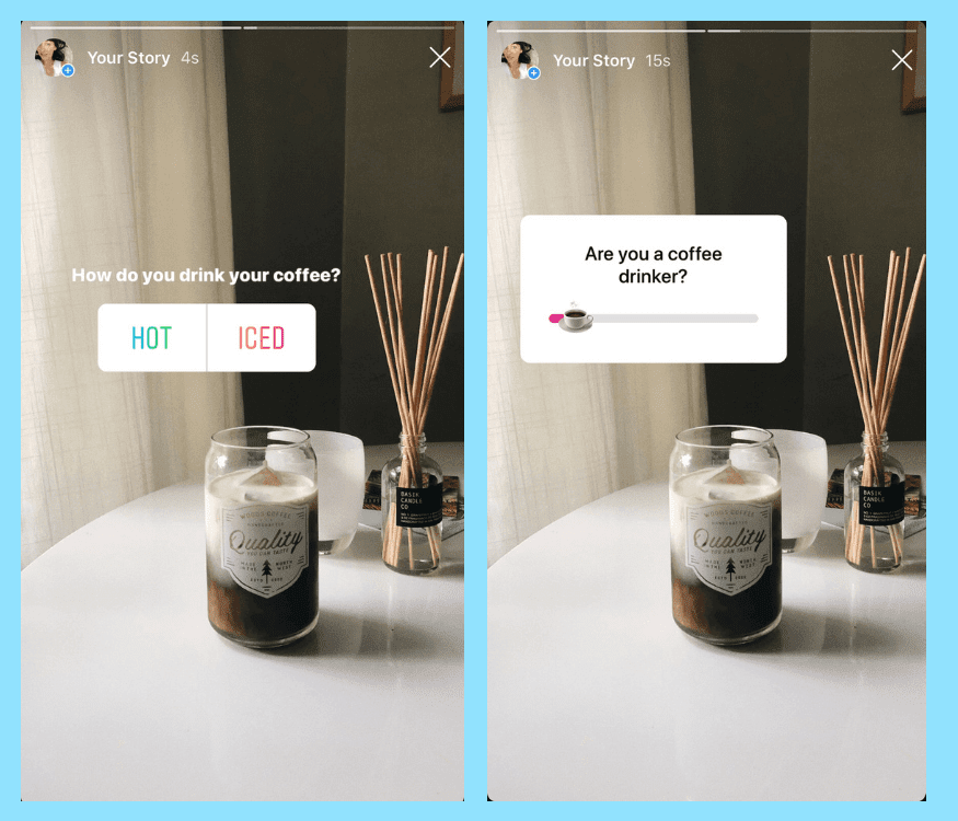 Instagram Stories for Businesses polls