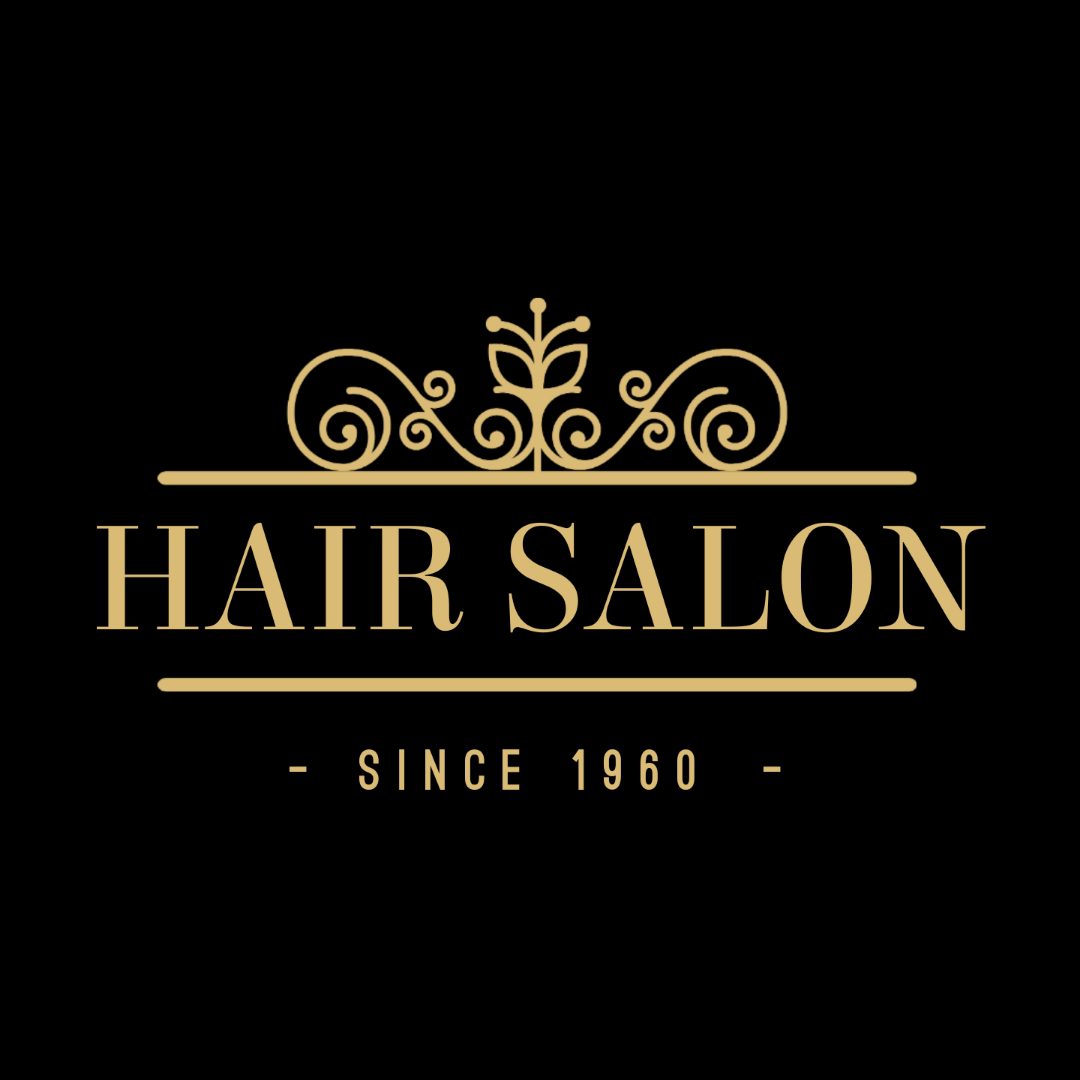 elegant hair salon logo ideas