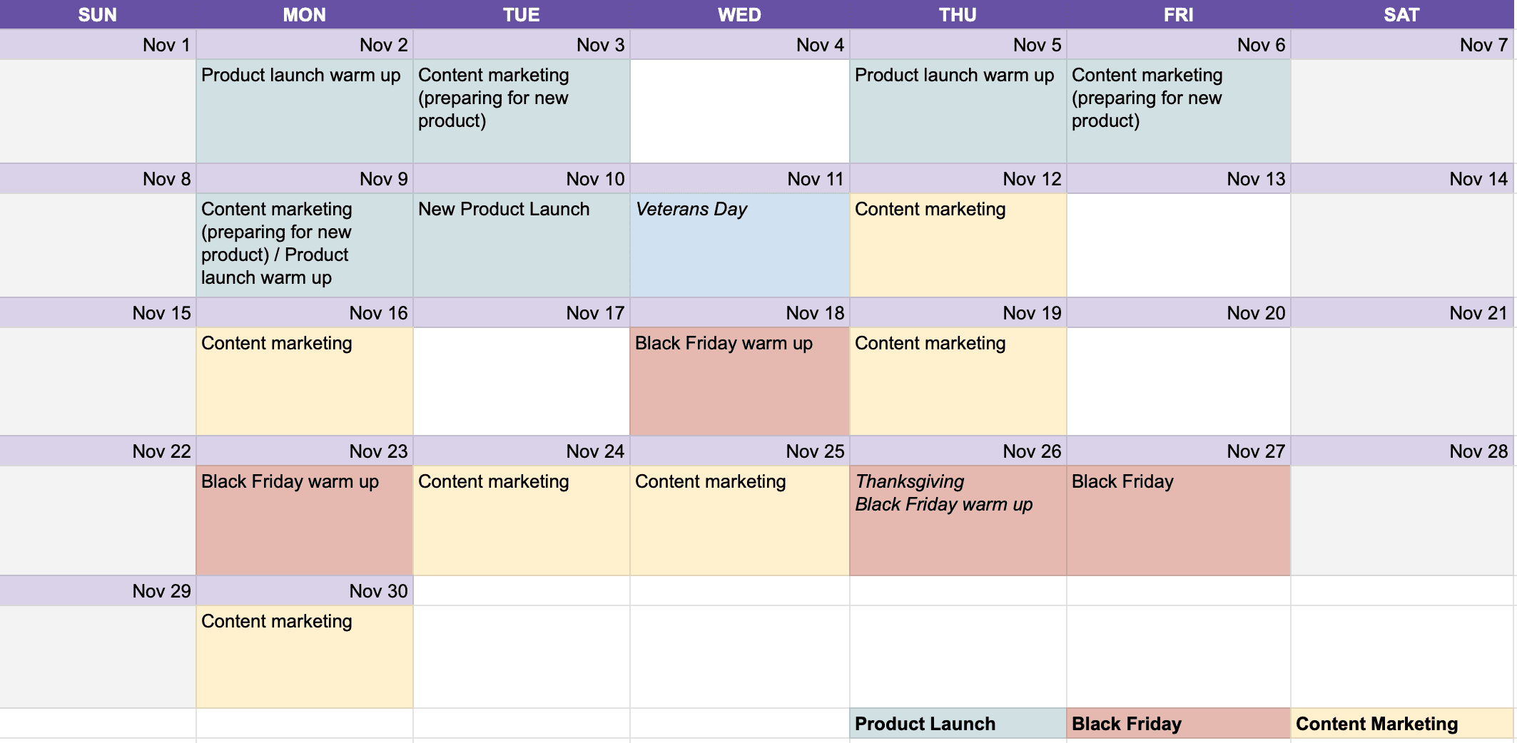 social media content calendar how to plan one month at once