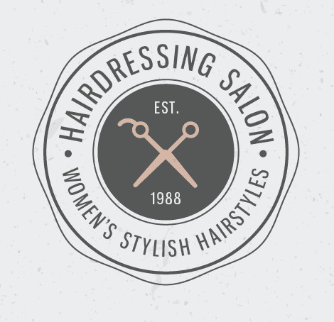 hair salon logo ideas vintage