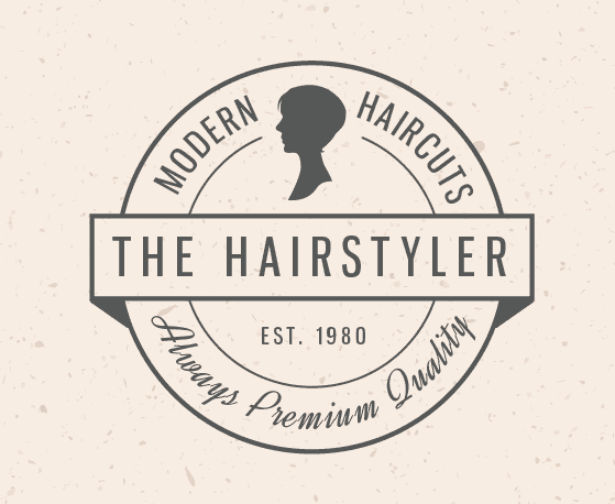 hair salon logo ideas vintage 2