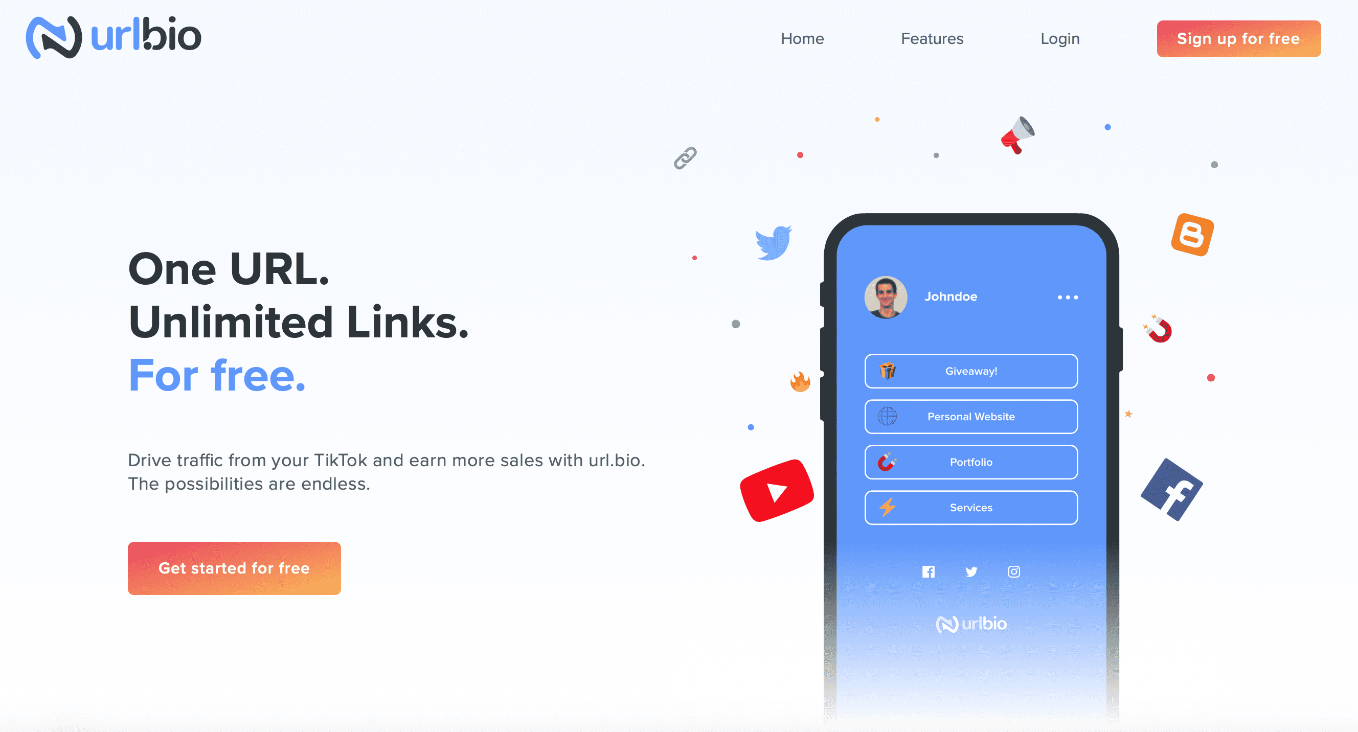  A Link in Bio tool for Instagram, TikTok, and more