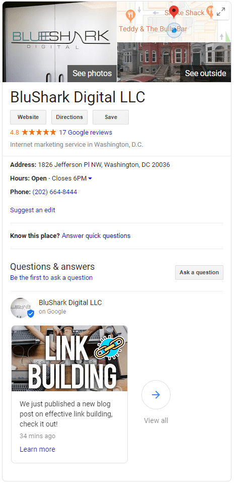 google my business posts whats new