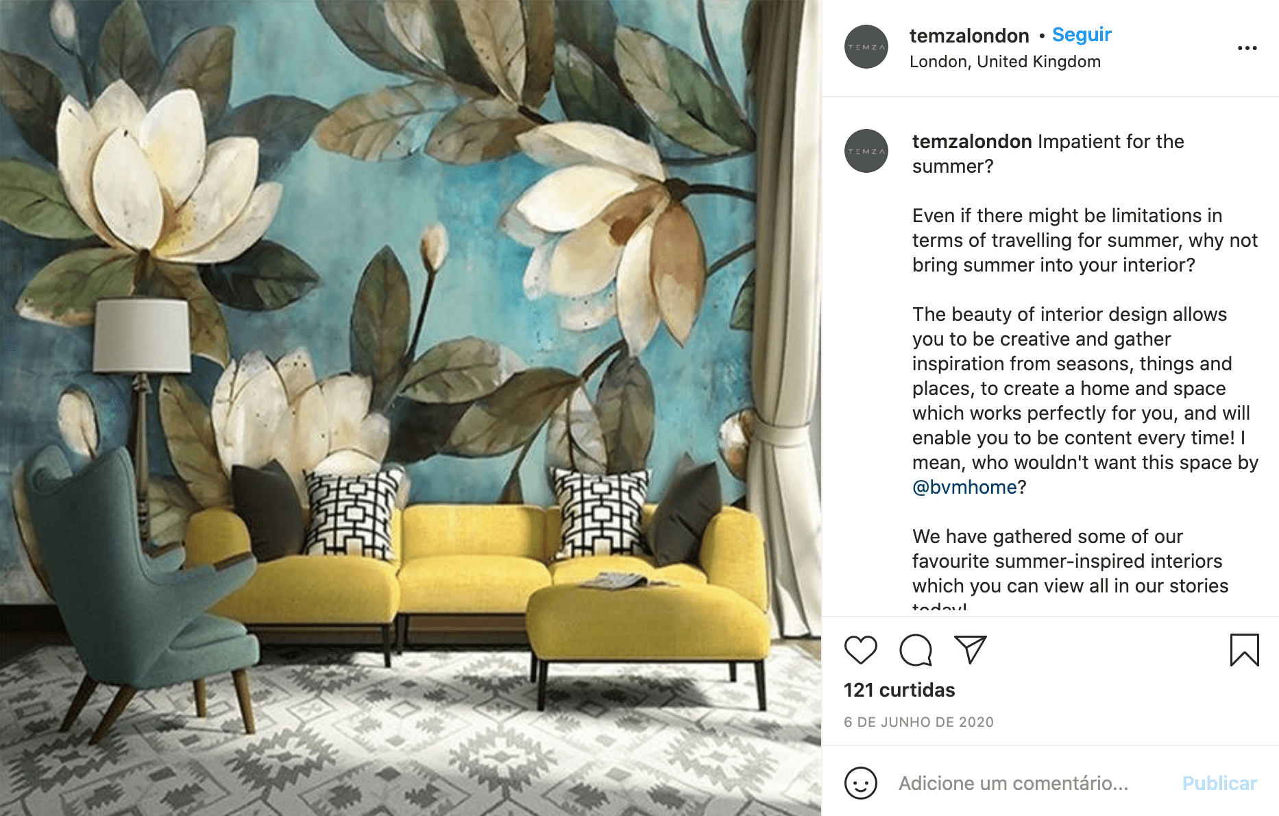 12 Social Media Post Ideas For Interior Designers TheBiz   Screen Shot 2021 02 25 At 3.31.02 PM 